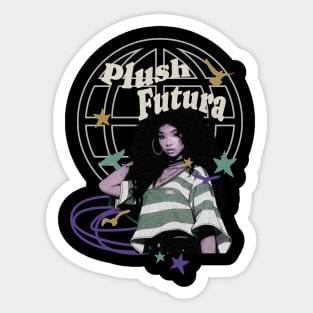 Plush SZA Sticker